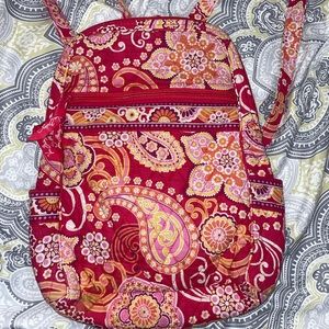 Small Vera Bradley backpack.